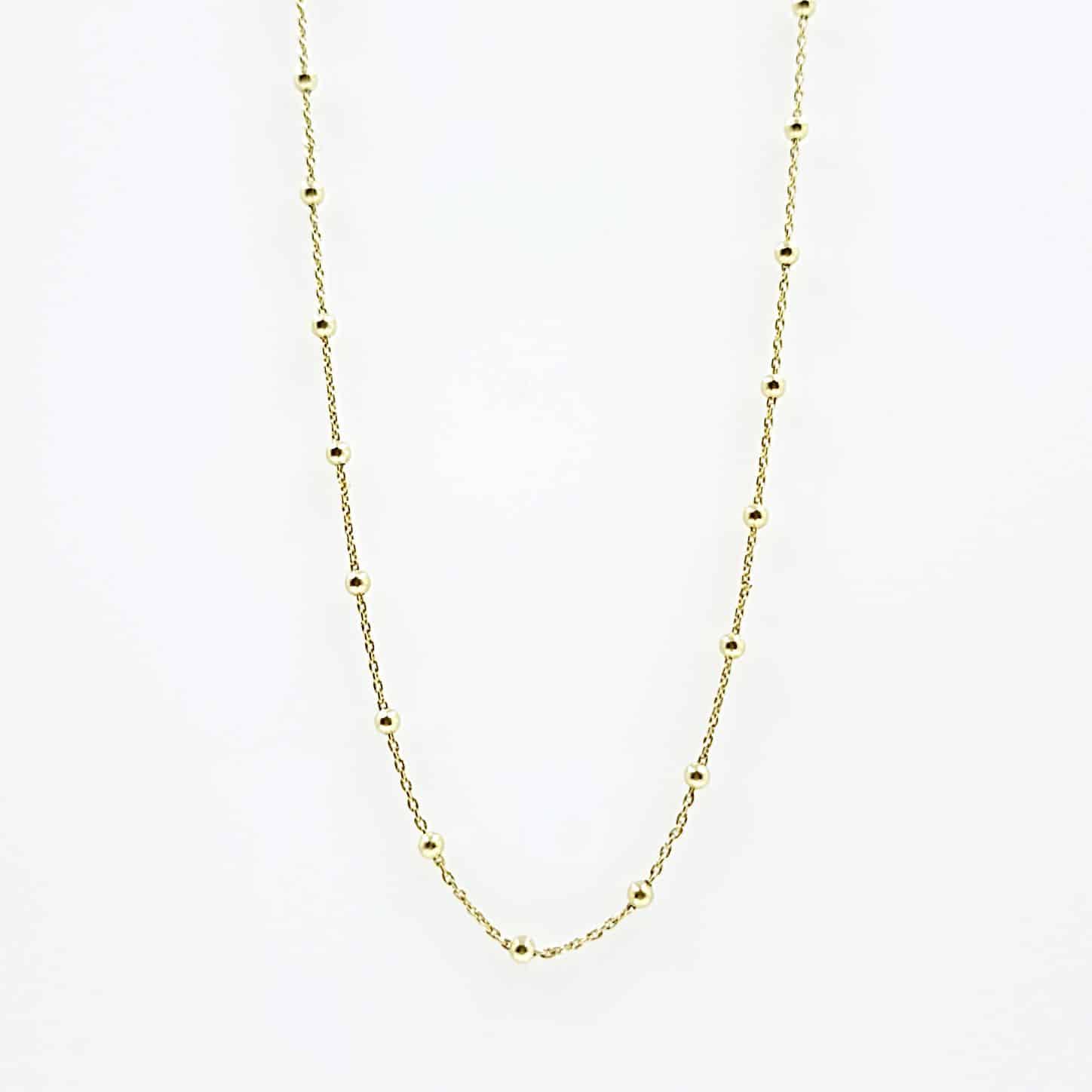 αλυσίδα ασήμι 925 επιχρυσωμένη, 80cm