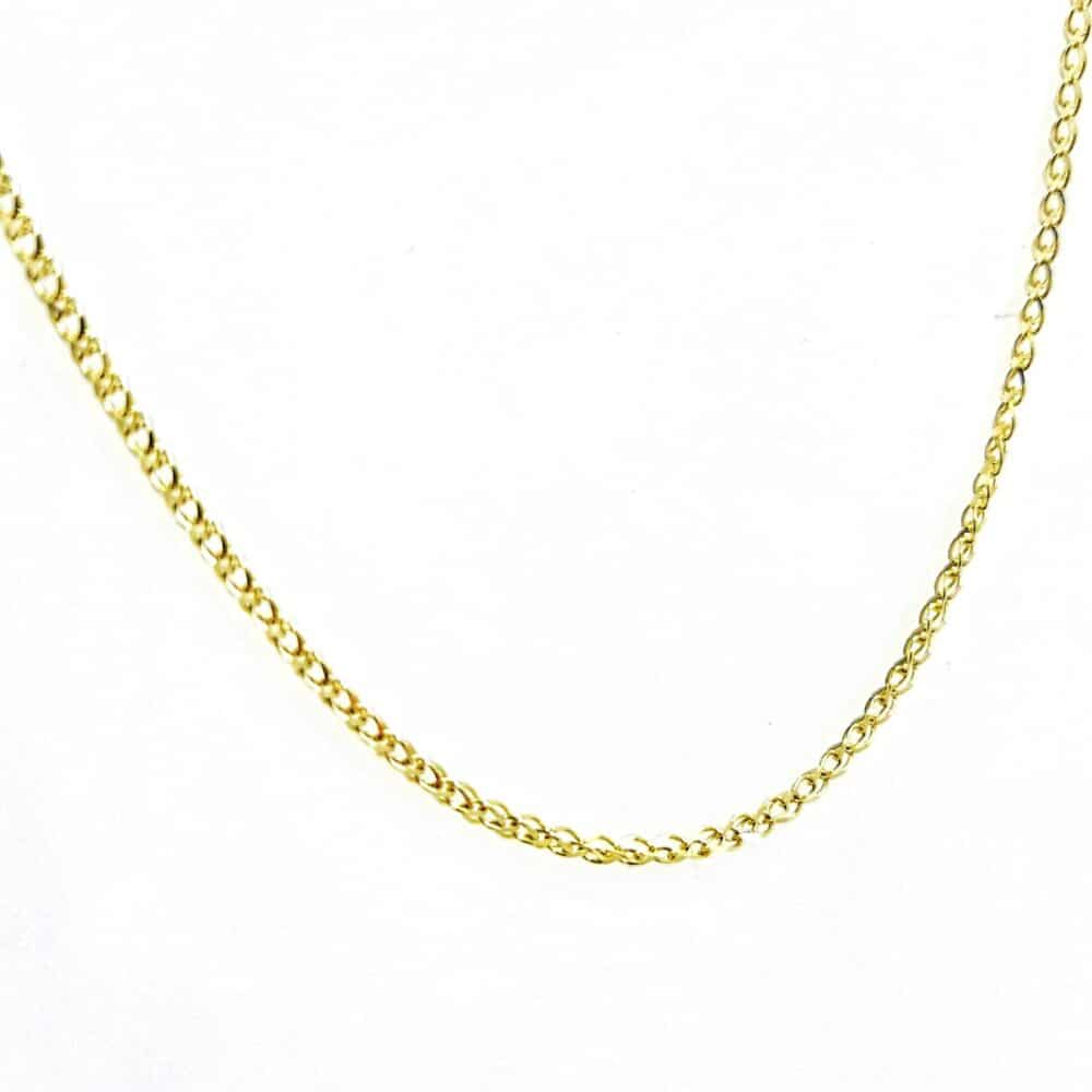 αλυσίδα χρυσή Κ14 (40cm)